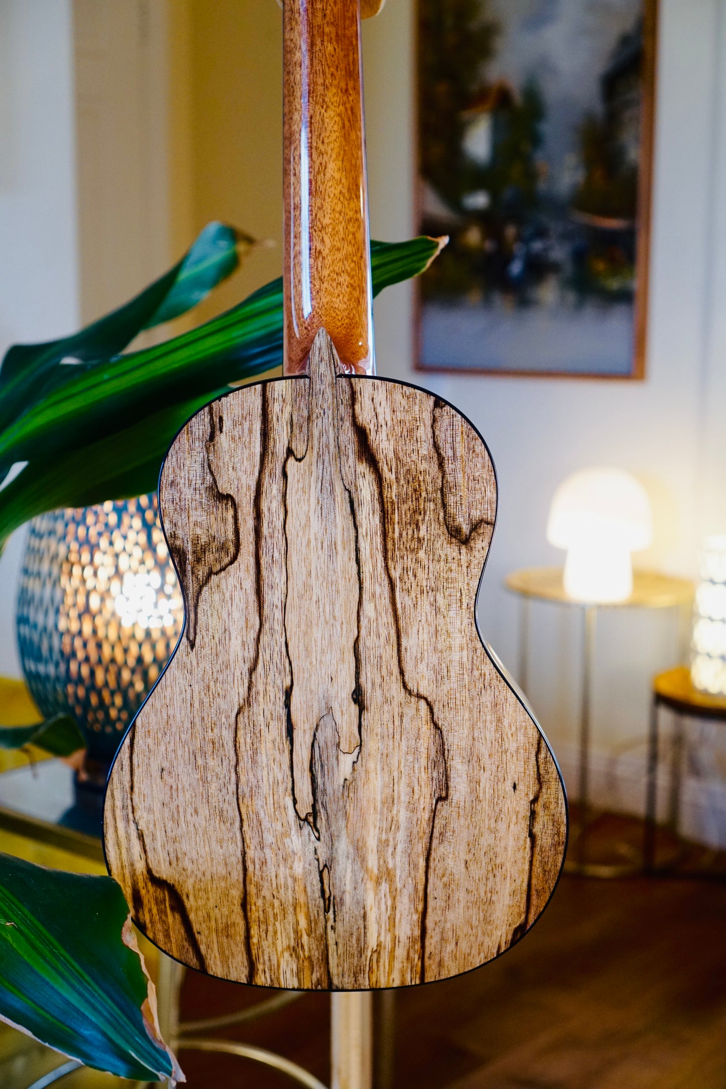 One-of-a-Kind Solid Mango Wood Signature Romero Tenor Ukulele Bundle