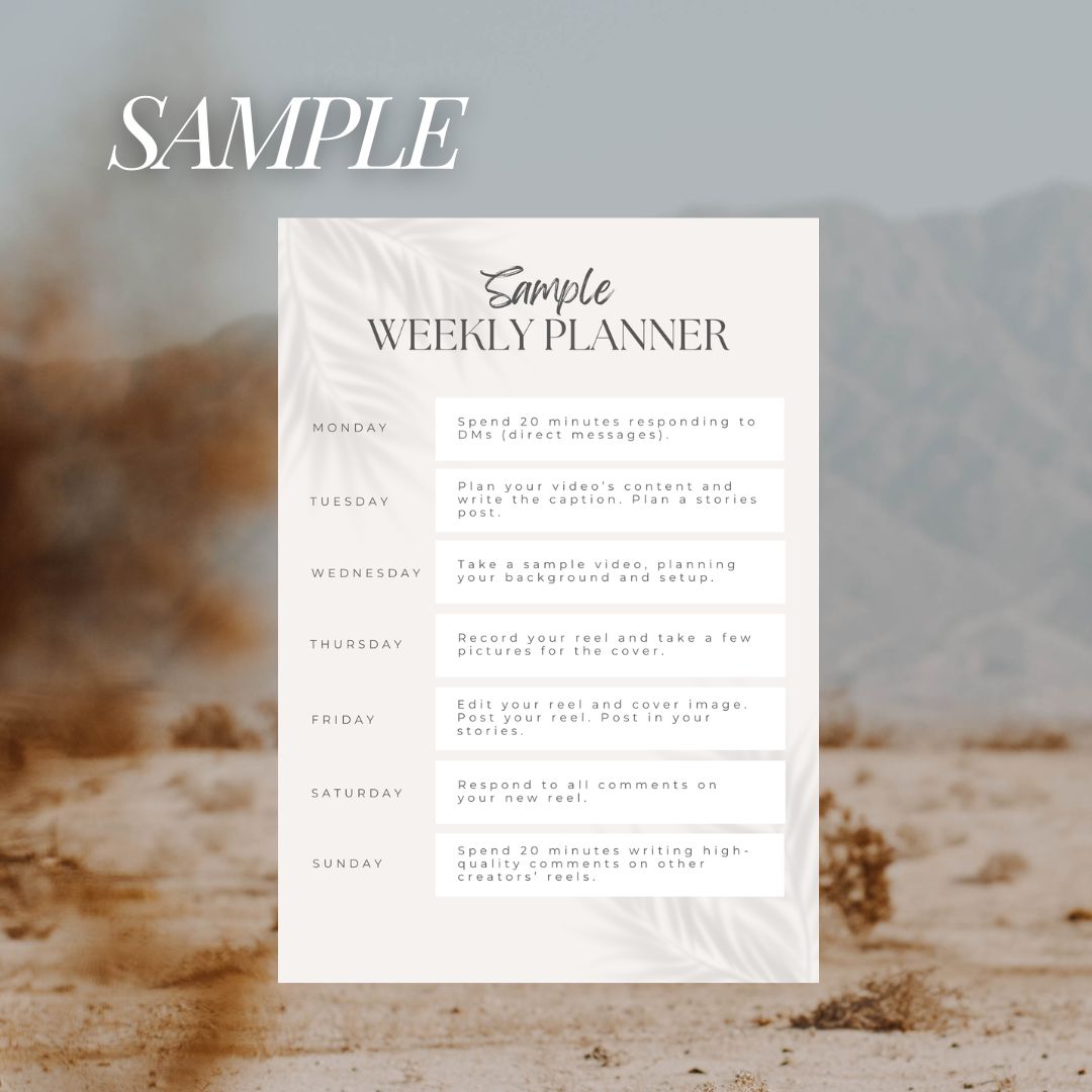 Instagram Growth Guidebook (Ebook) Instant Download