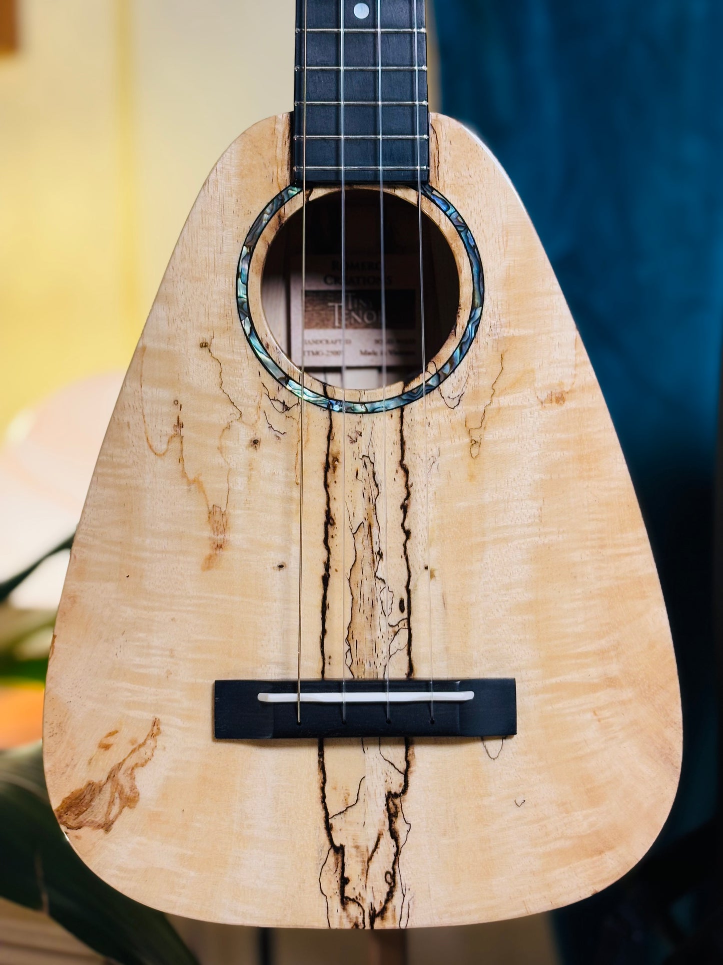 Romero Creations: Daniel Ho Tiny Tenor | Low G Solid Mango Wood Ukulele Bundle + Complimentary Shipping