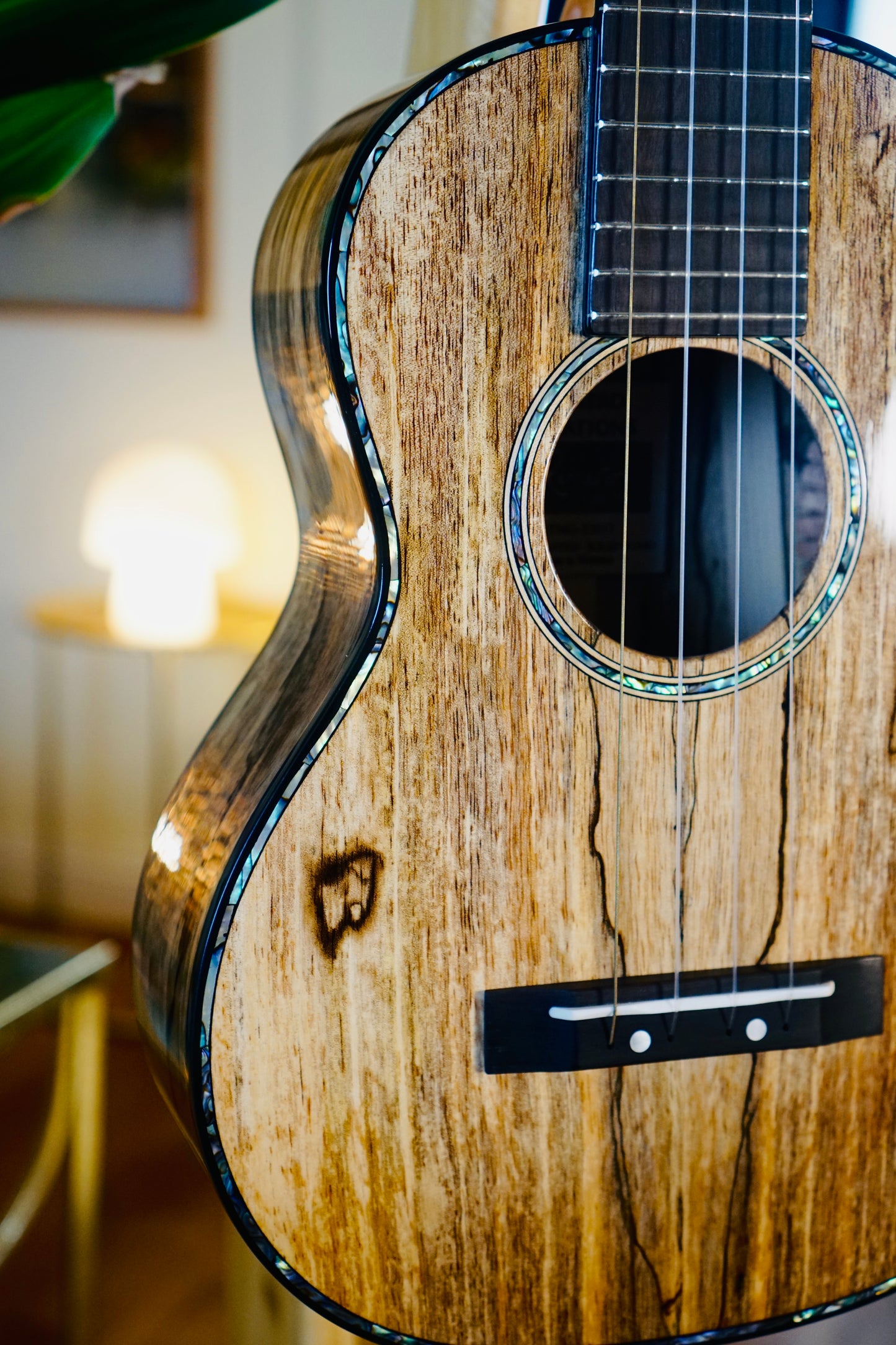 One-of-a-Kind Solid Mango Wood Signature Romero Tenor Ukulele Bundle
