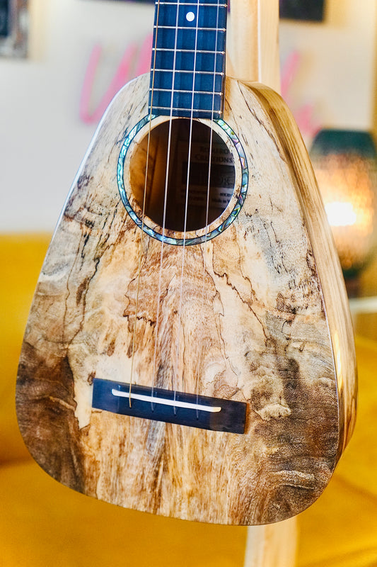 Romero Creations: Daniel Ho Tiny Tenor | Low G Solid Mango Wood Ukulele Bundle + Complimentary Shipping