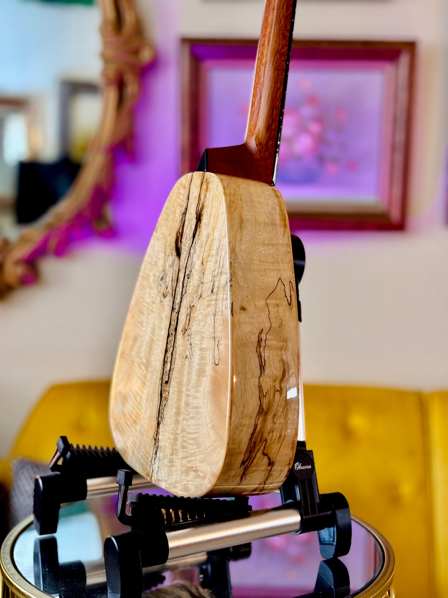 Romero Creations Daniel Ho Tiny Tenor – Solid Mango Low G Ukulele Bundle (Gig Bag + Humidifier + Free Shipping)