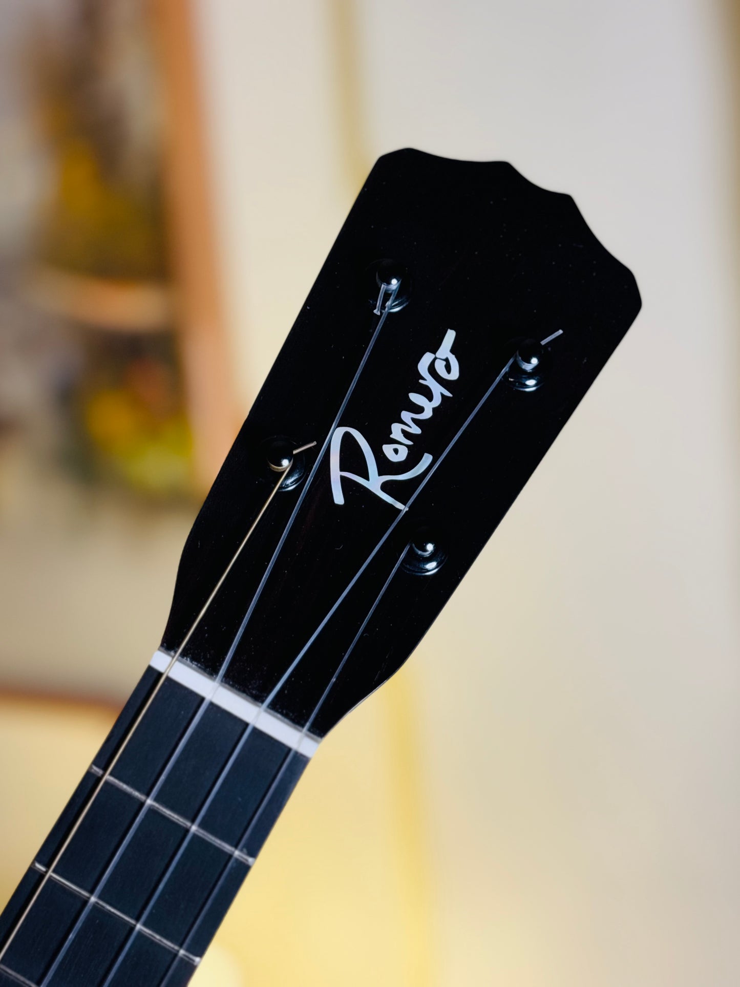 One-of-a-Kind Solid Mango Wood Signature Romero Tenor Ukulele Bundle