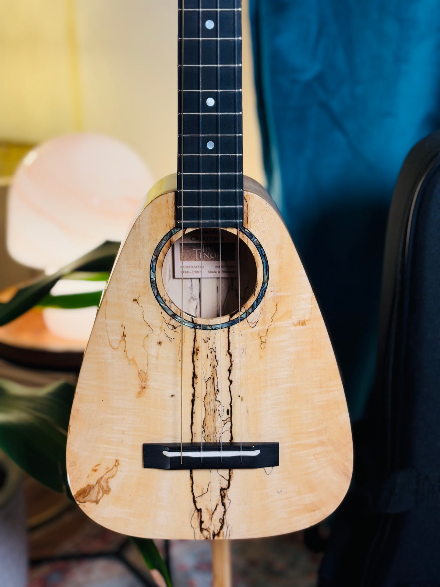 Romero Creations: Daniel Ho Tiny Tenor | Low G Solid Mango Wood Ukulele Bundle + Complimentary Shipping