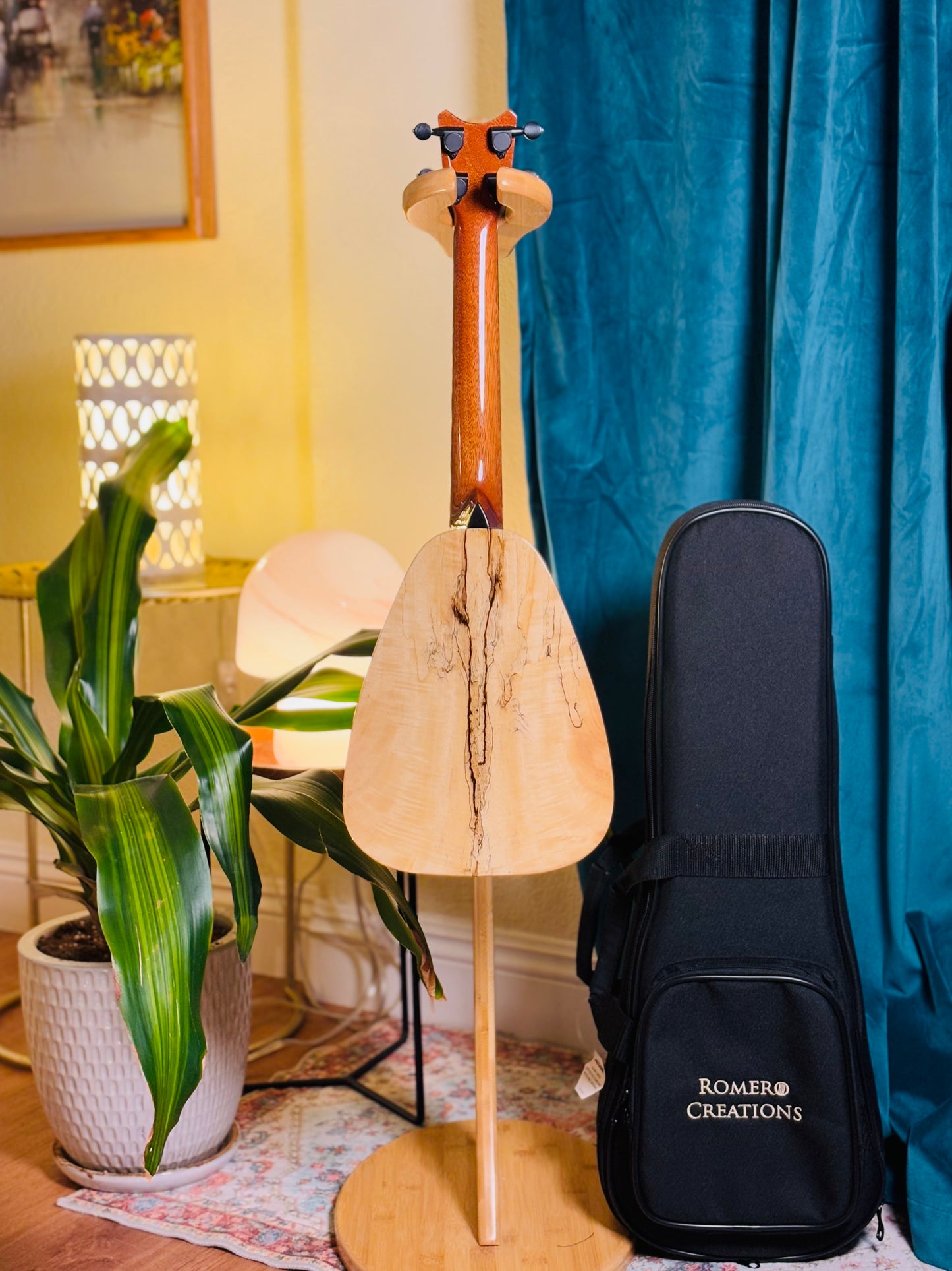 Romero Creations: Daniel Ho Tiny Tenor | Low G Solid Mango Wood Ukulele Bundle + Complimentary Shipping