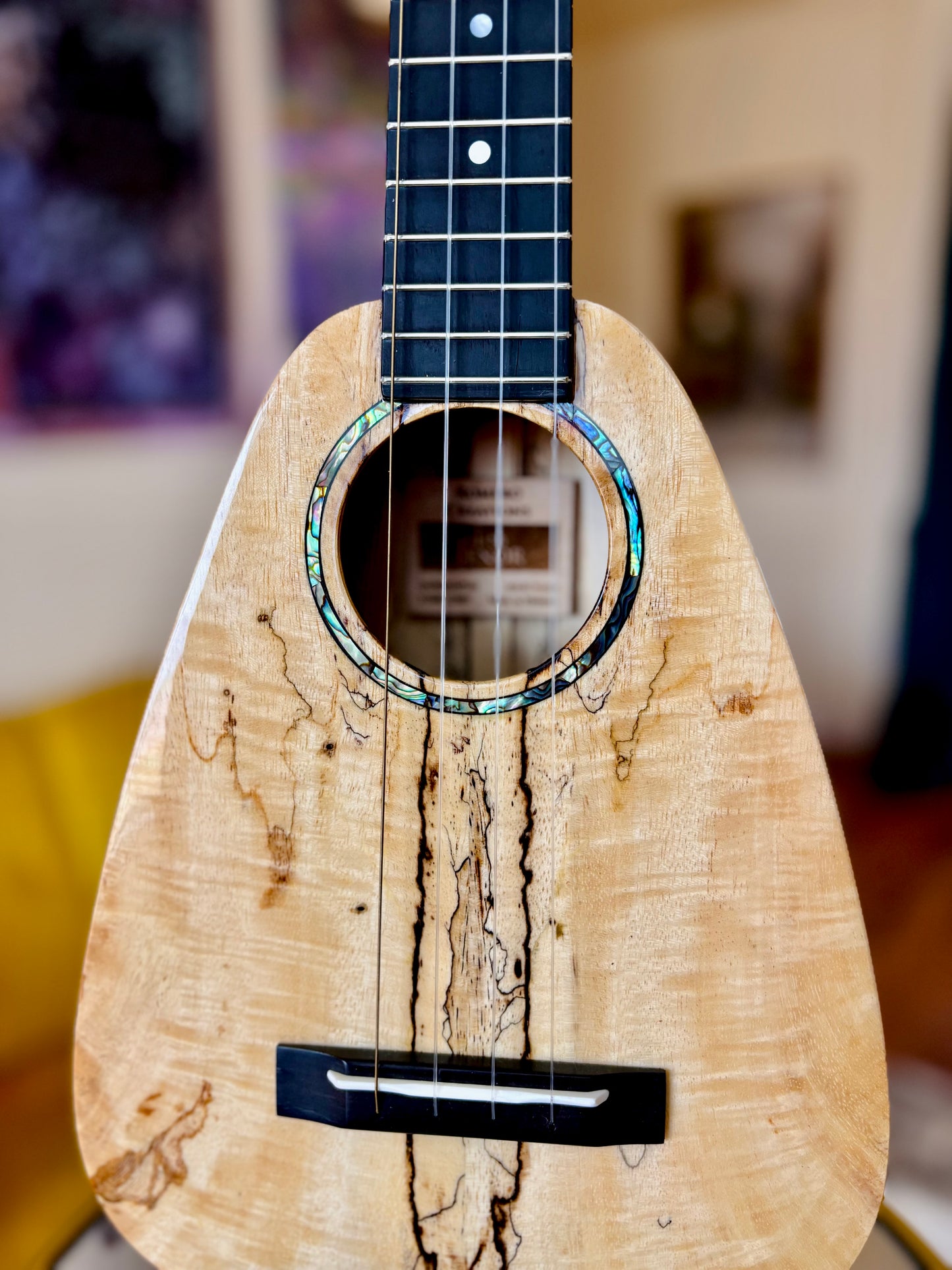 Romero Creations Daniel Ho Tiny Tenor – Solid Mango Low G Ukulele Bundle (Gig Bag + Humidifier + Free Shipping)