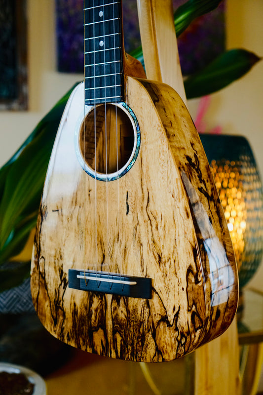 Romero Creations: Daniel Ho Tiny Tenor | Low G Solid Mango Wood Ukulele Bundle + Complimentary Shipping