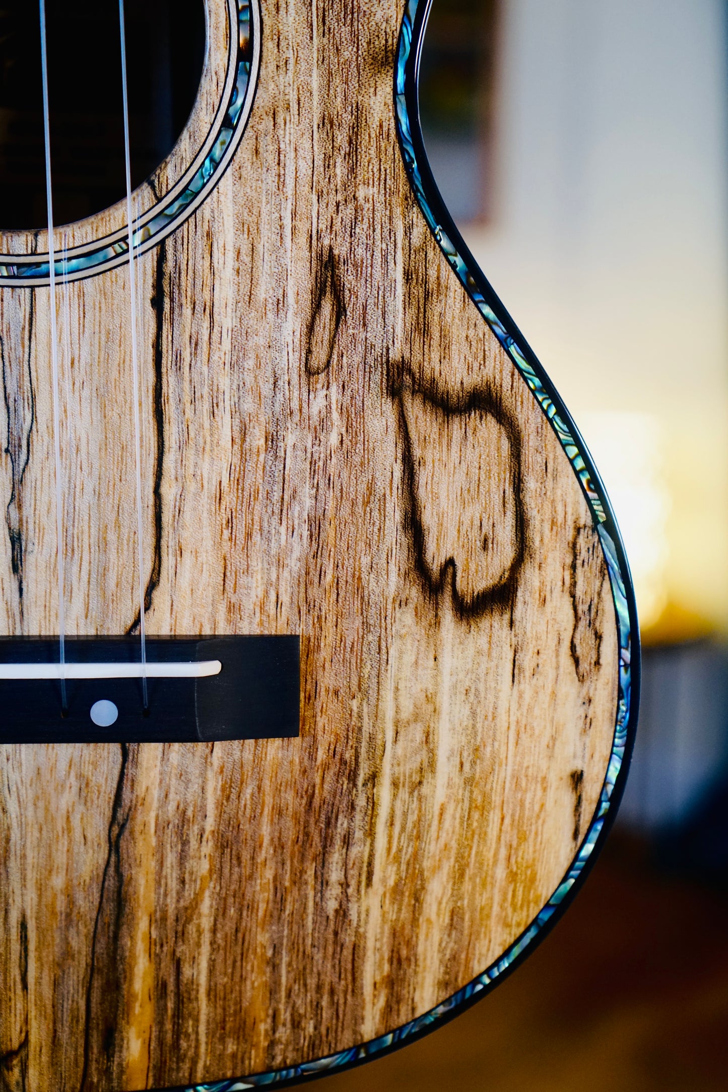 One-of-a-Kind Solid Mango Wood Signature Romero Tenor Ukulele Bundle