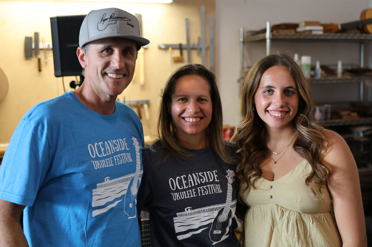 🎶 Oceanside Ukulele Festival – Inaugural T-Shirt 🎶