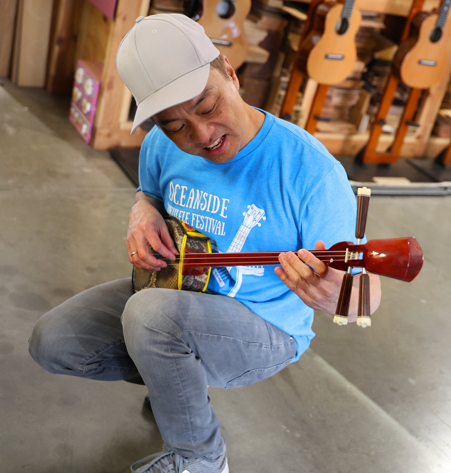 🎶 Oceanside Ukulele Festival – Inaugural T-Shirt 🎶