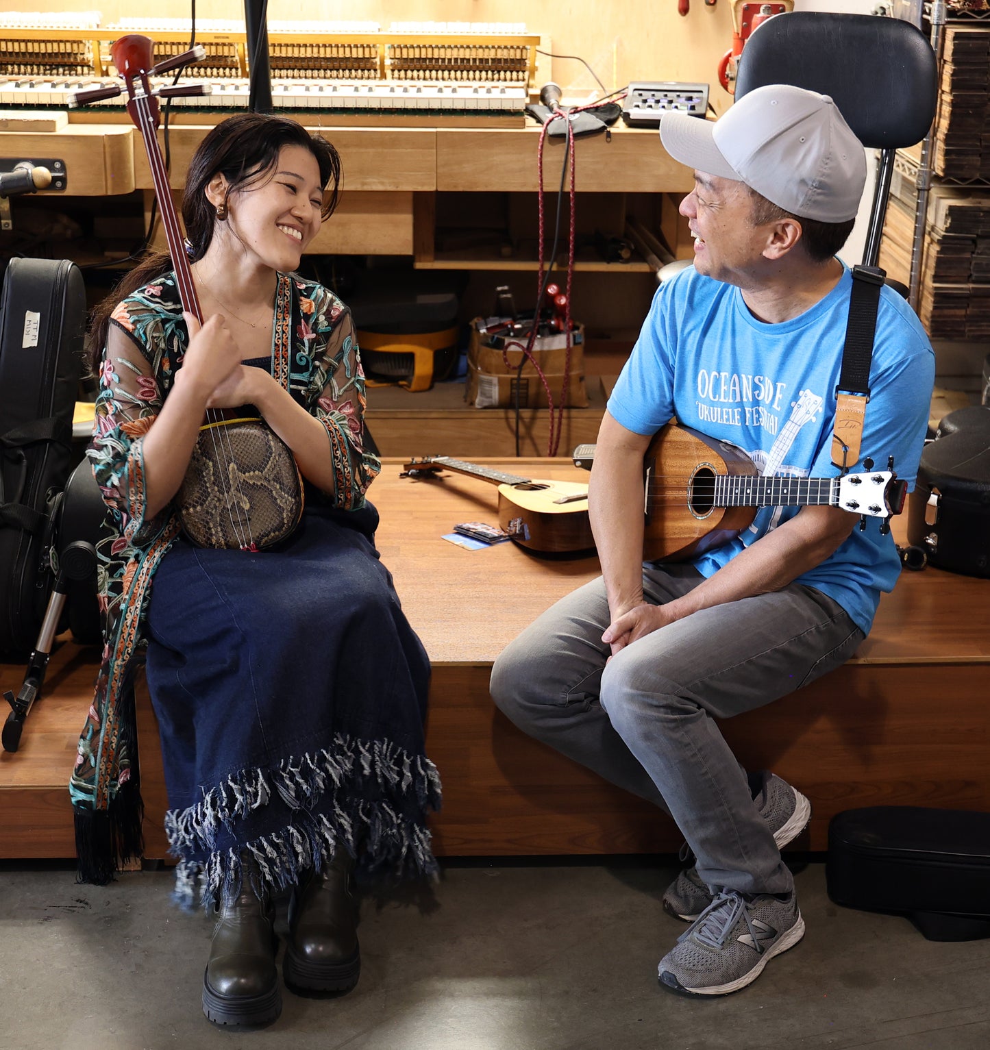🎶 Oceanside Ukulele Festival – Inaugural T-Shirt 🎶