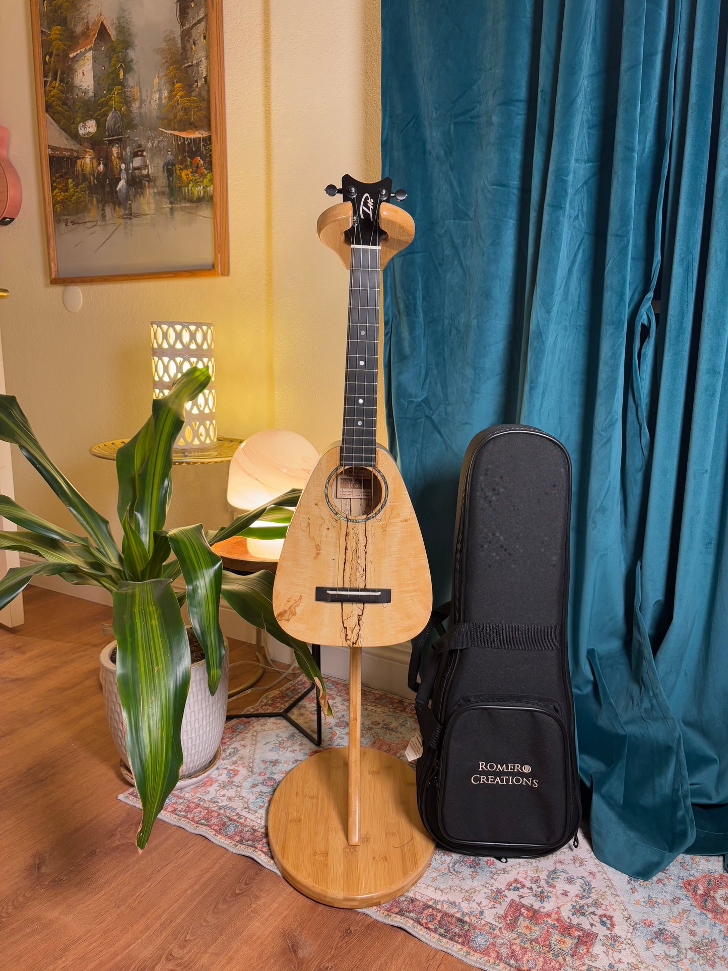 Romero Creations: Daniel Ho Tiny Tenor | Low G Solid Mango Wood Ukulele Bundle + Complimentary Shipping