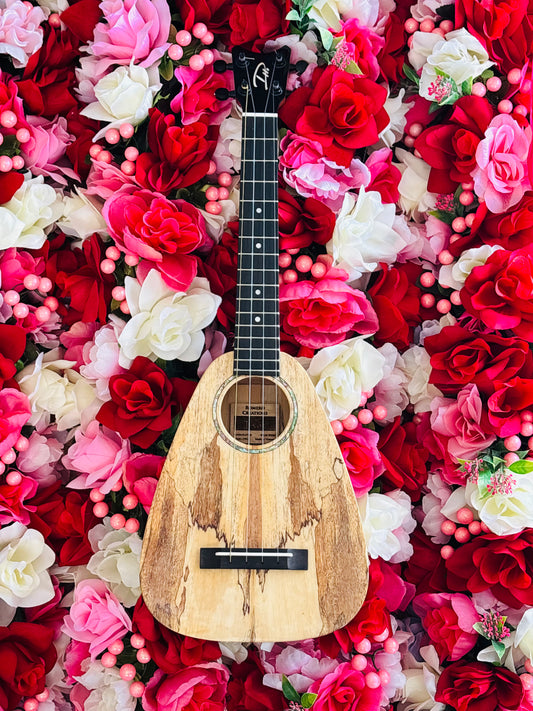 Romero Creations Mango Tiny Tenor Ukulele (Spalted Mango)