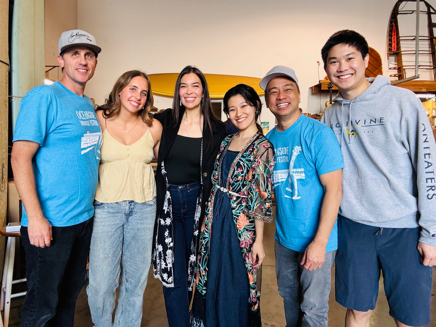 🎶 Oceanside Ukulele Festival – Inaugural T-Shirt 🎶