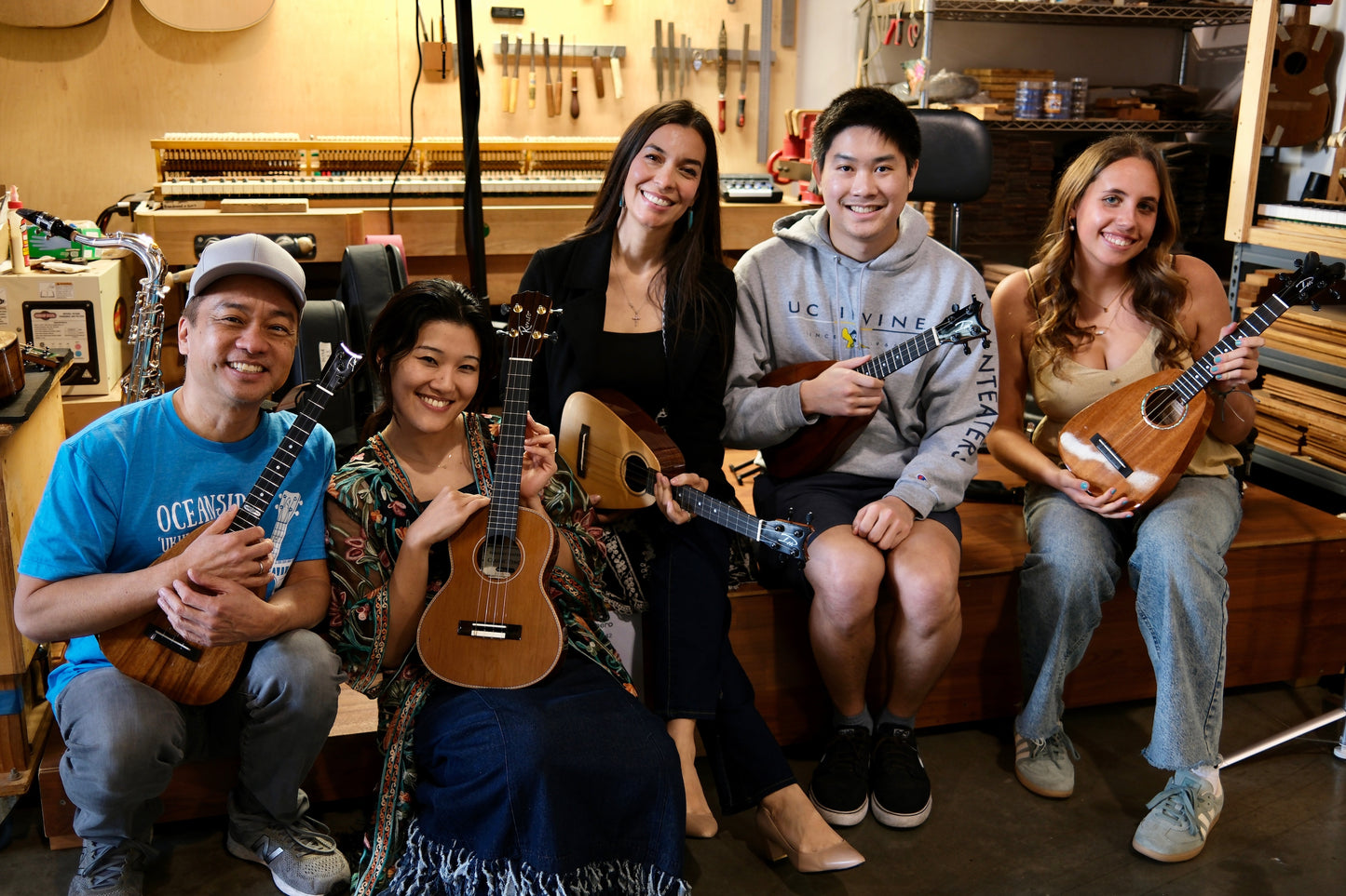 🎶 Oceanside Ukulele Festival – Inaugural T-Shirt 🎶
